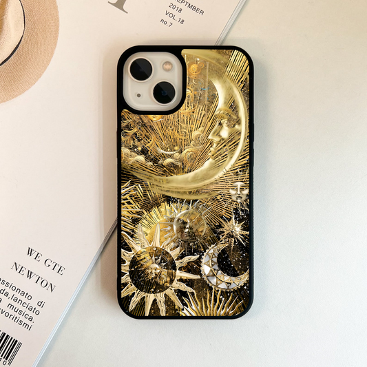 Celestial Harmony Goldan Glass Case
