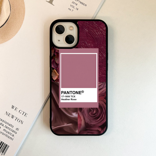 Pantone Heather Rose Glass Case