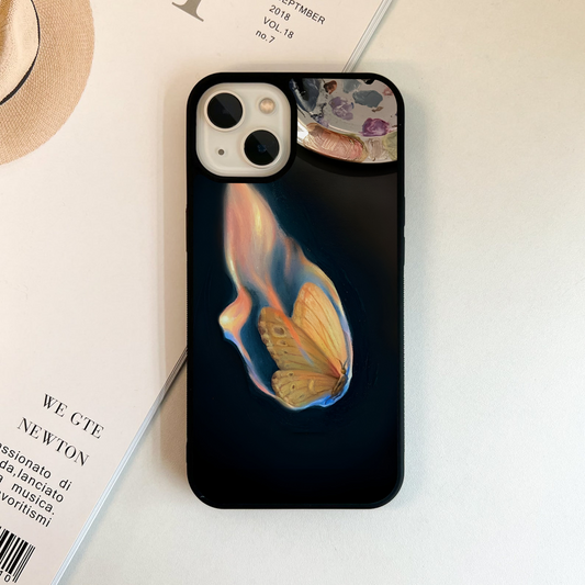 Burning Winged Light Glass Case