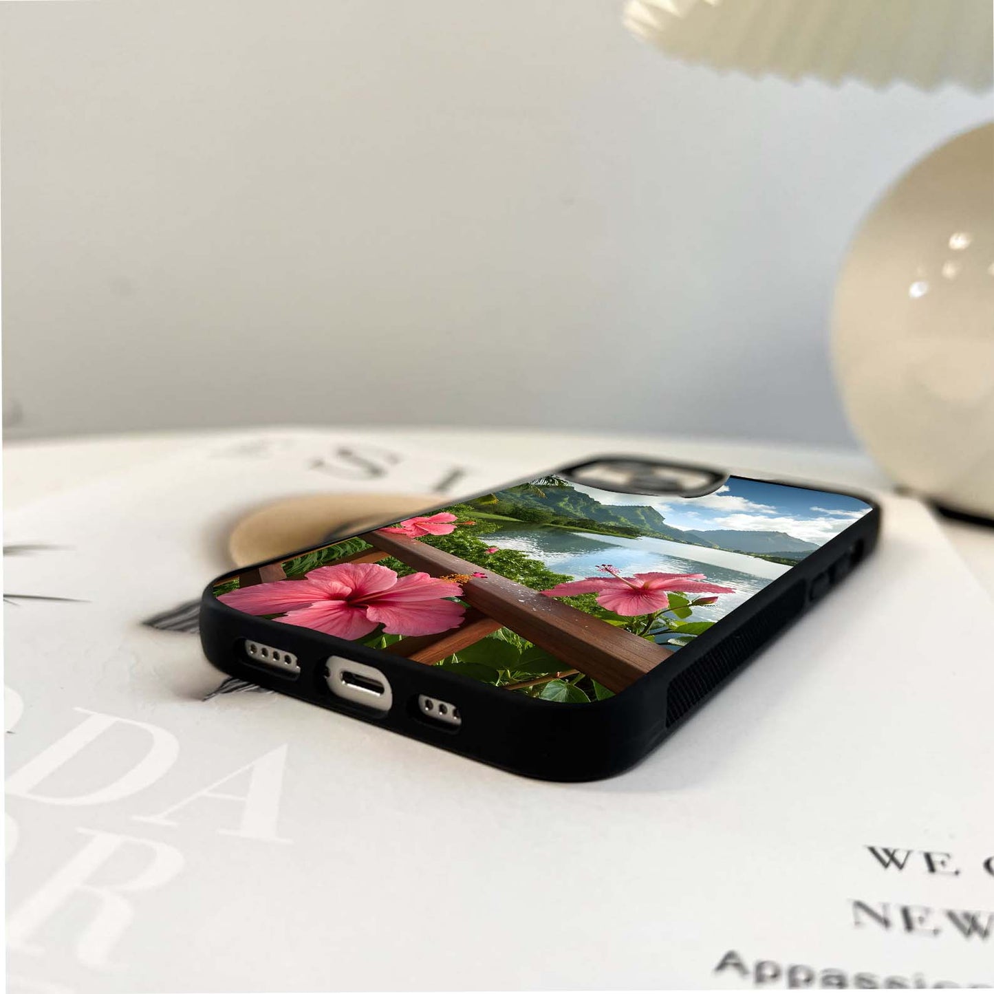 Tropical Bliss View Glass Case