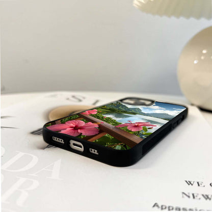 Tropical Bliss View Glass Case