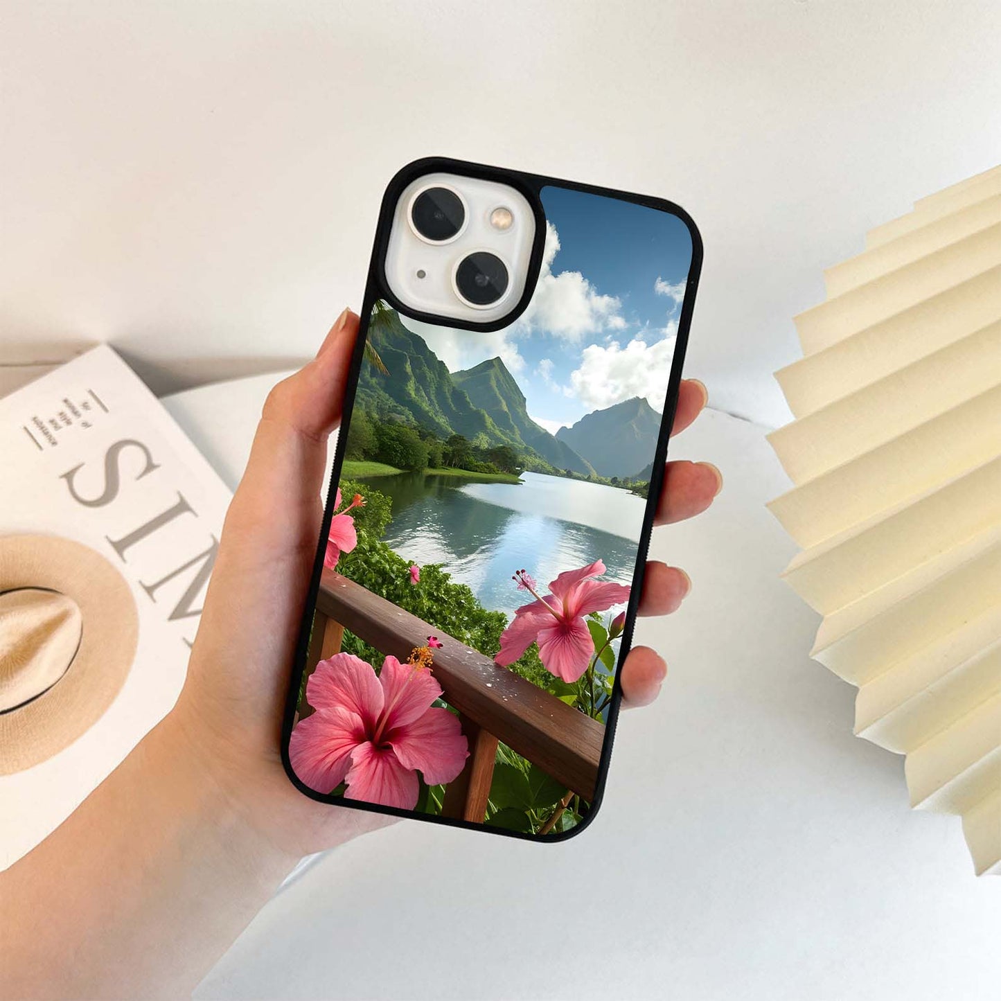 Tropical Bliss View Glass Case