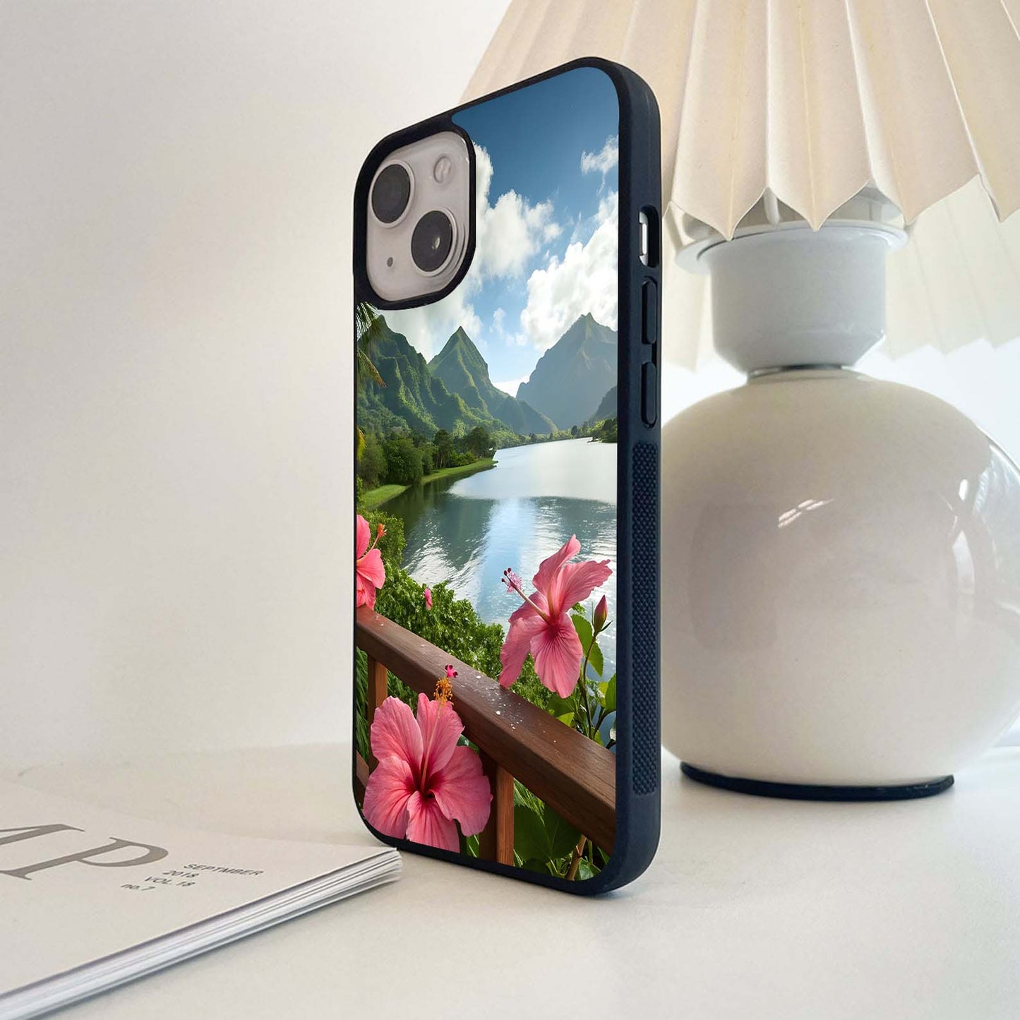 Tropical Bliss View Glass Case