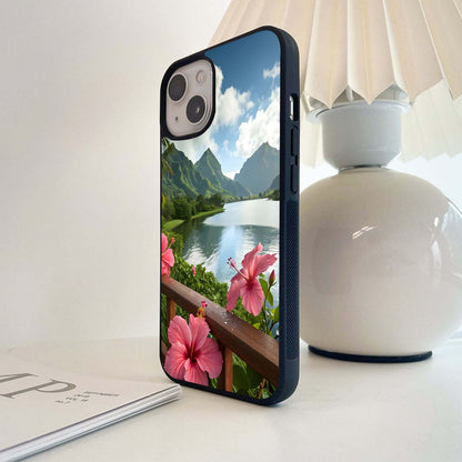 Tropical Bliss View Glass Case