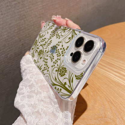 Olive Garden Elegance Clear Silicon Cover