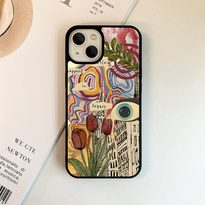 Layers of Healing Glass Case