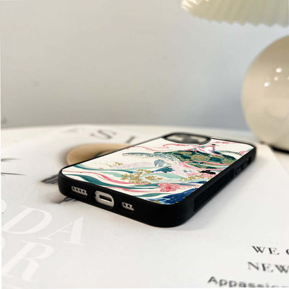 Turtle Guardian Glass Case