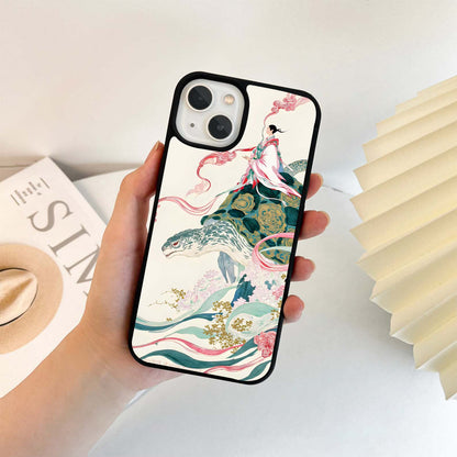 Turtle Guardian Glass Case