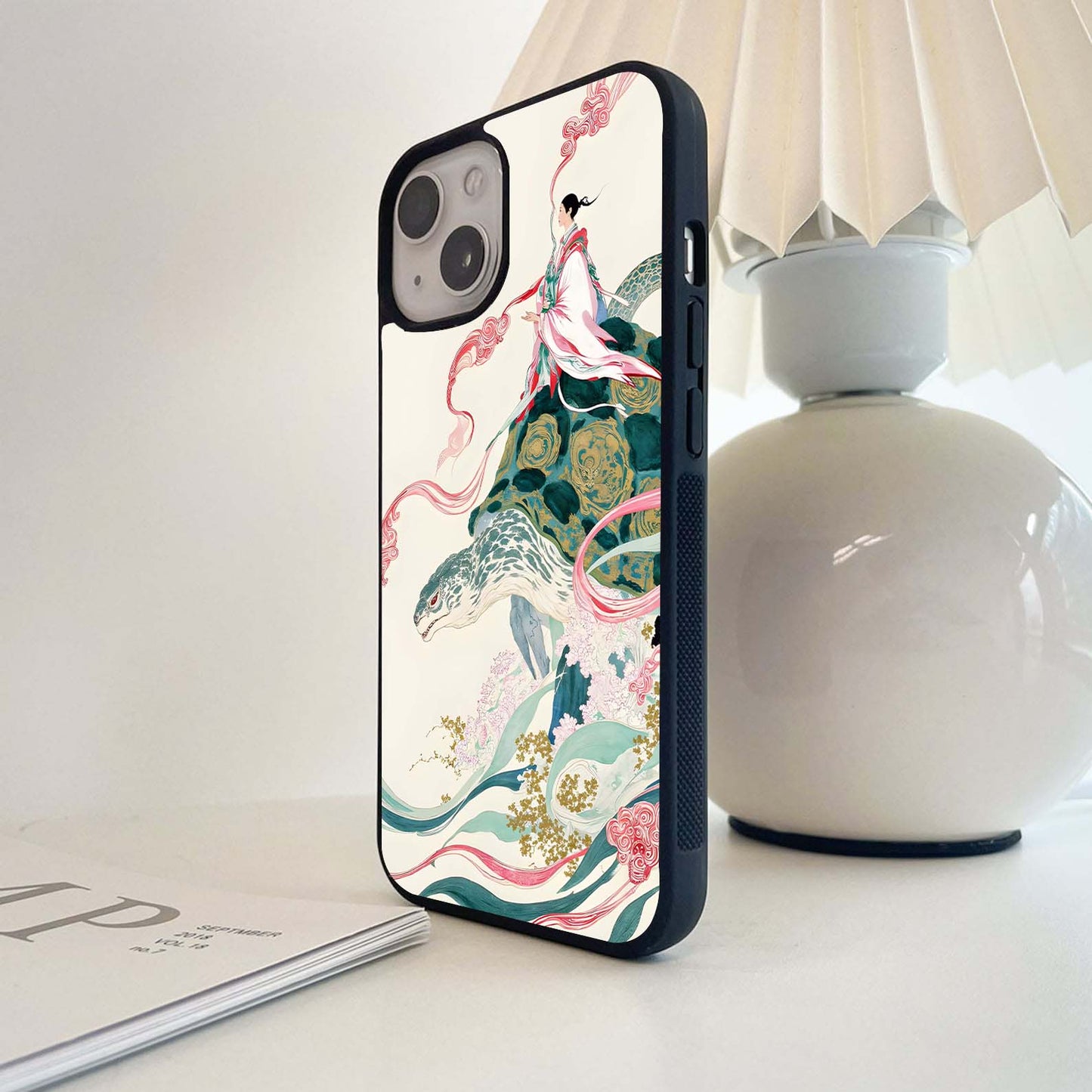 Turtle Guardian Glass Case