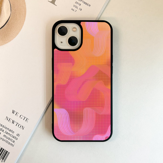 Electric Sunset Rhythm Glass Case