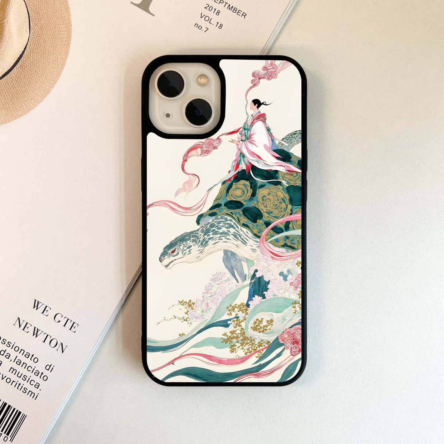 Turtle Guardian Glass Case