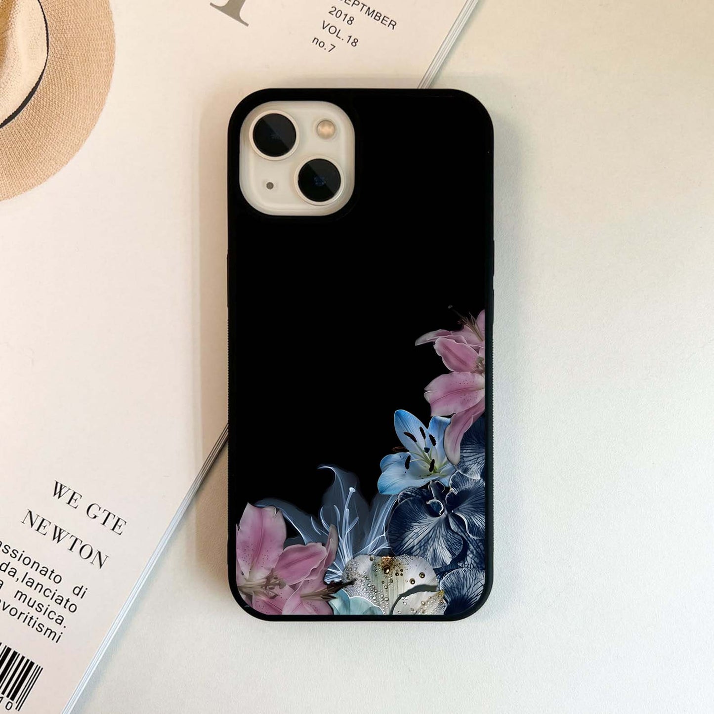 Twilight Petals Glass Case