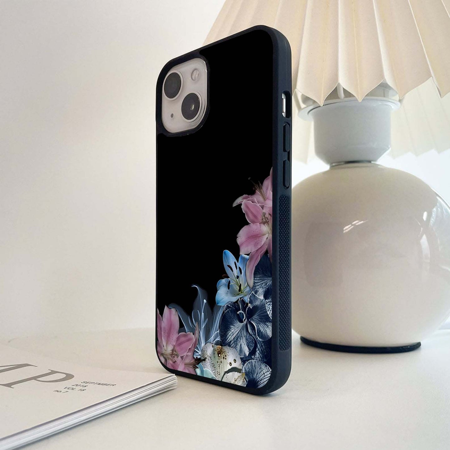 Twilight Petals Glass Case