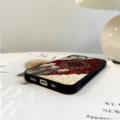 Vintage Oriental Grace Glass Case