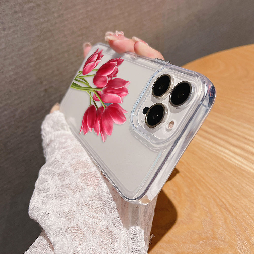 Pretty Petal Bloom Clear Silicon Cover