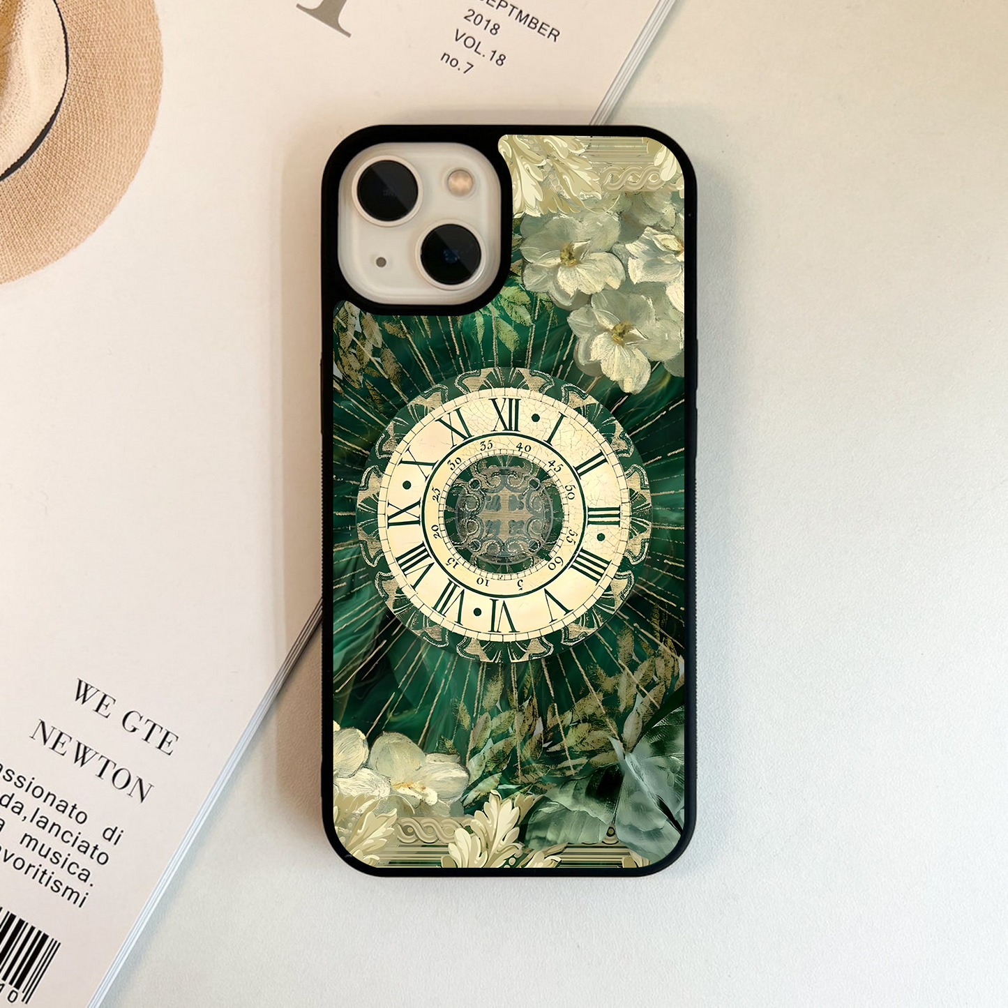 Mural Watch Design Glass Case