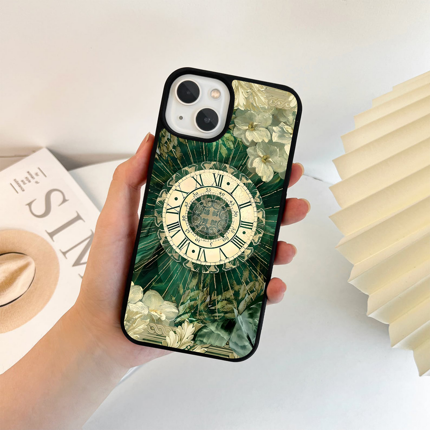 Mural Watch Design Glass Case