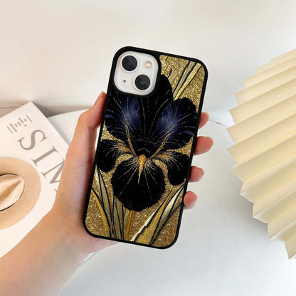 Velvet Bloom Glass Case