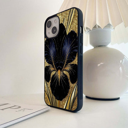 Velvet Bloom Glass Case