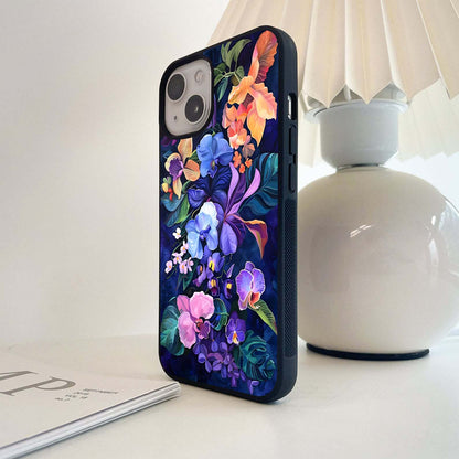 Velvet Orchid Dream Glass Case