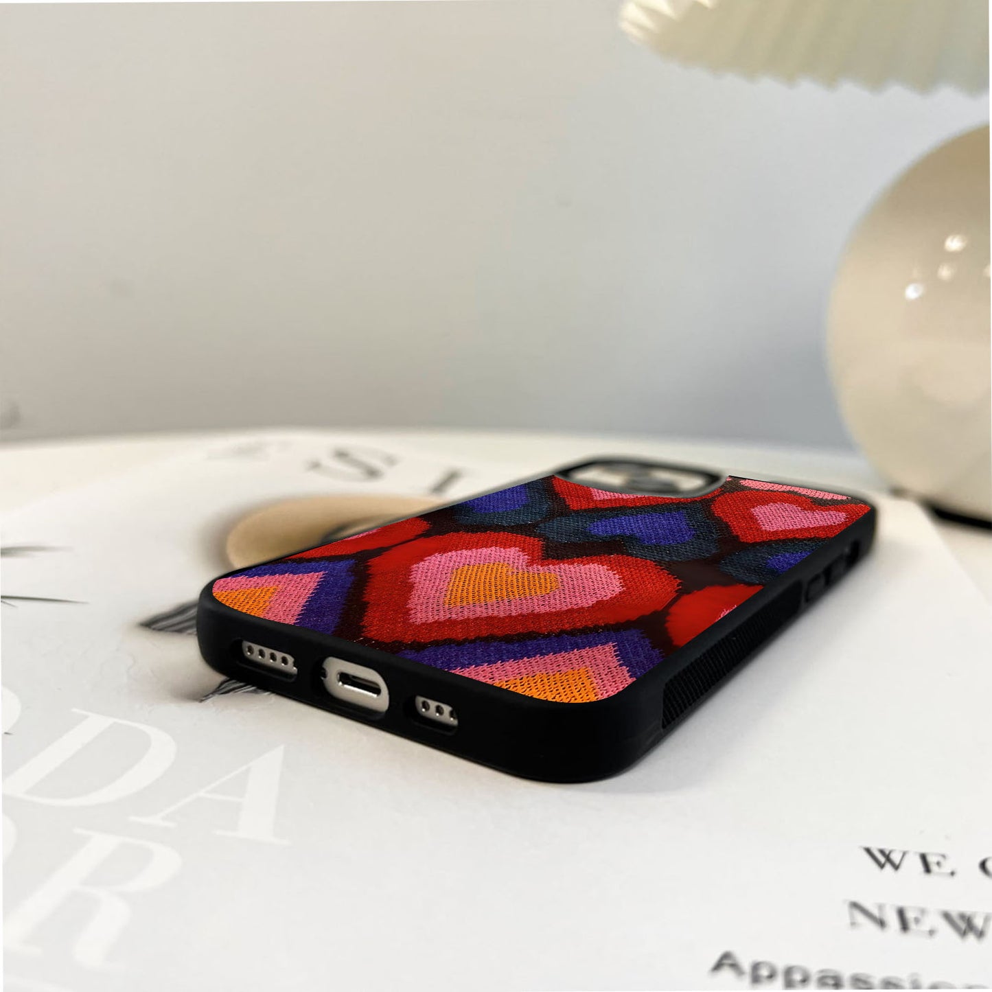 Fliracon Heart Glass Case