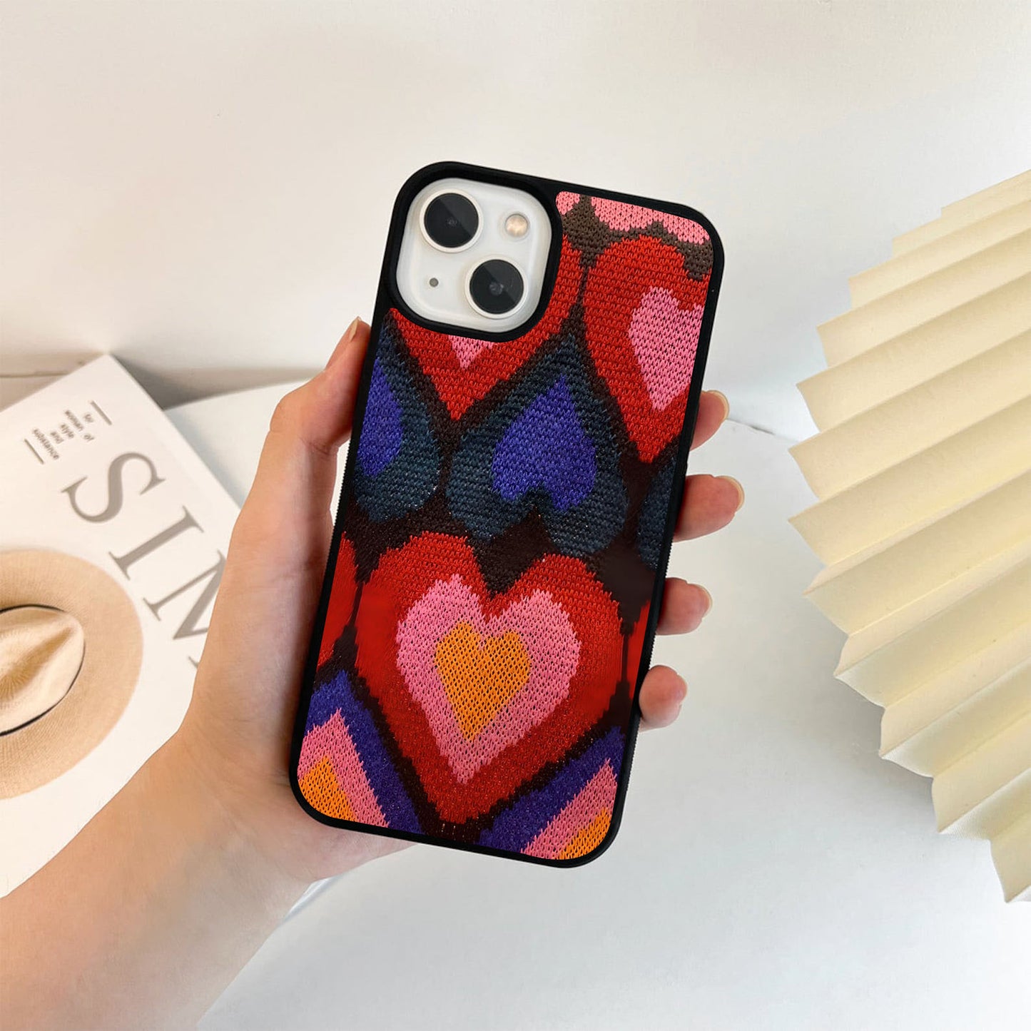 Fliracon Heart Glass Case