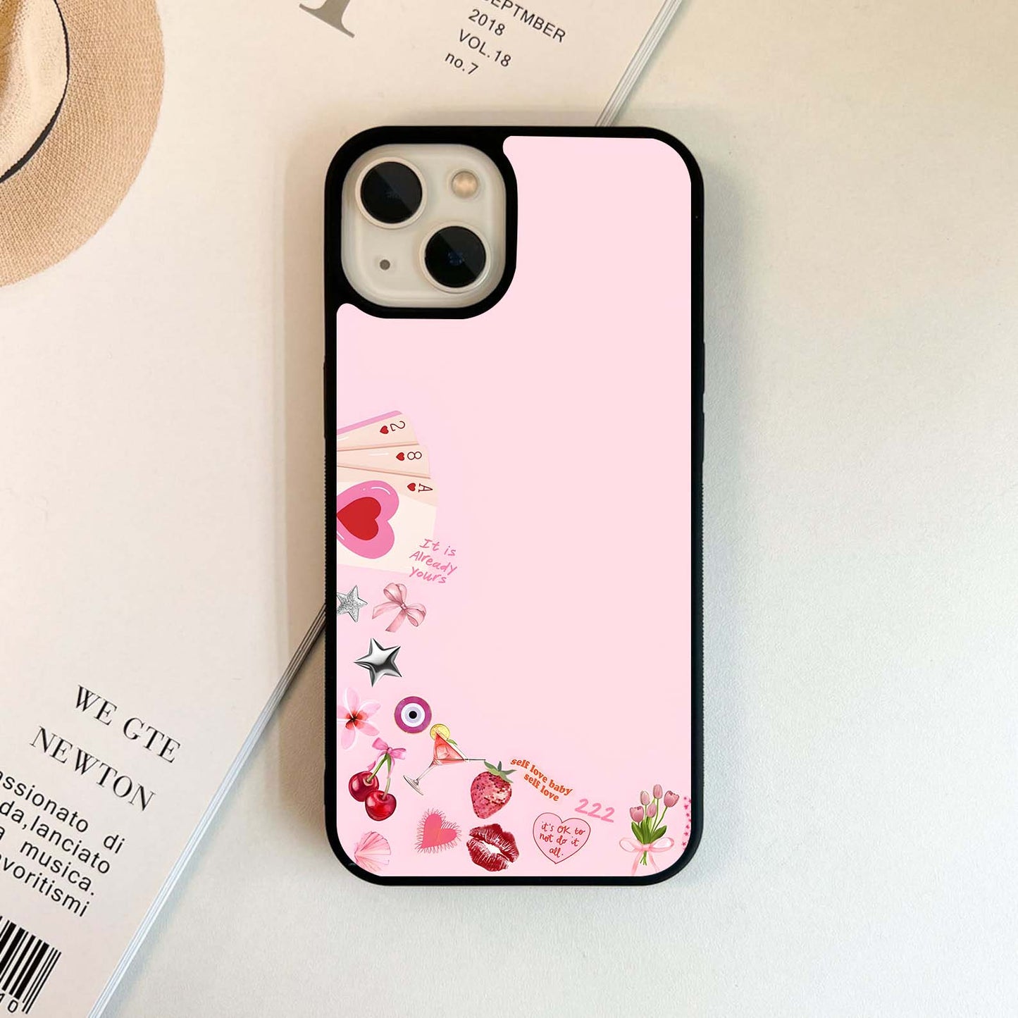 Blush Self Love Glass Case