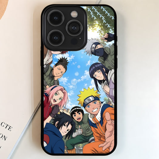 Naruto Ninja Friends Glass Case