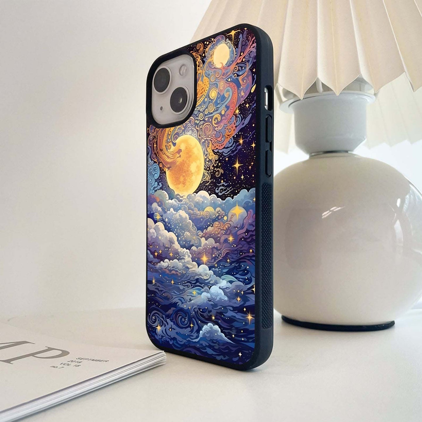 Celestial Dream Swirl Glass Case