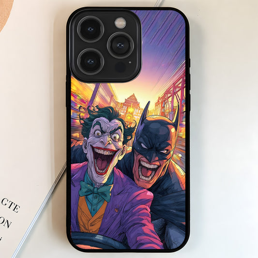 Batman Joker Madness Glass Case