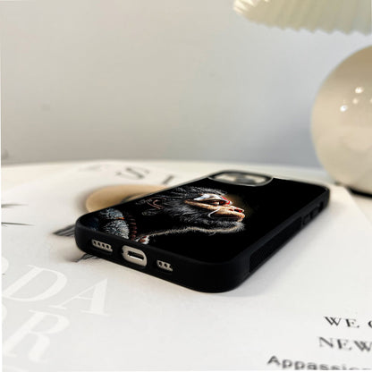 Jai Shri Ram Hanuman Glass Case