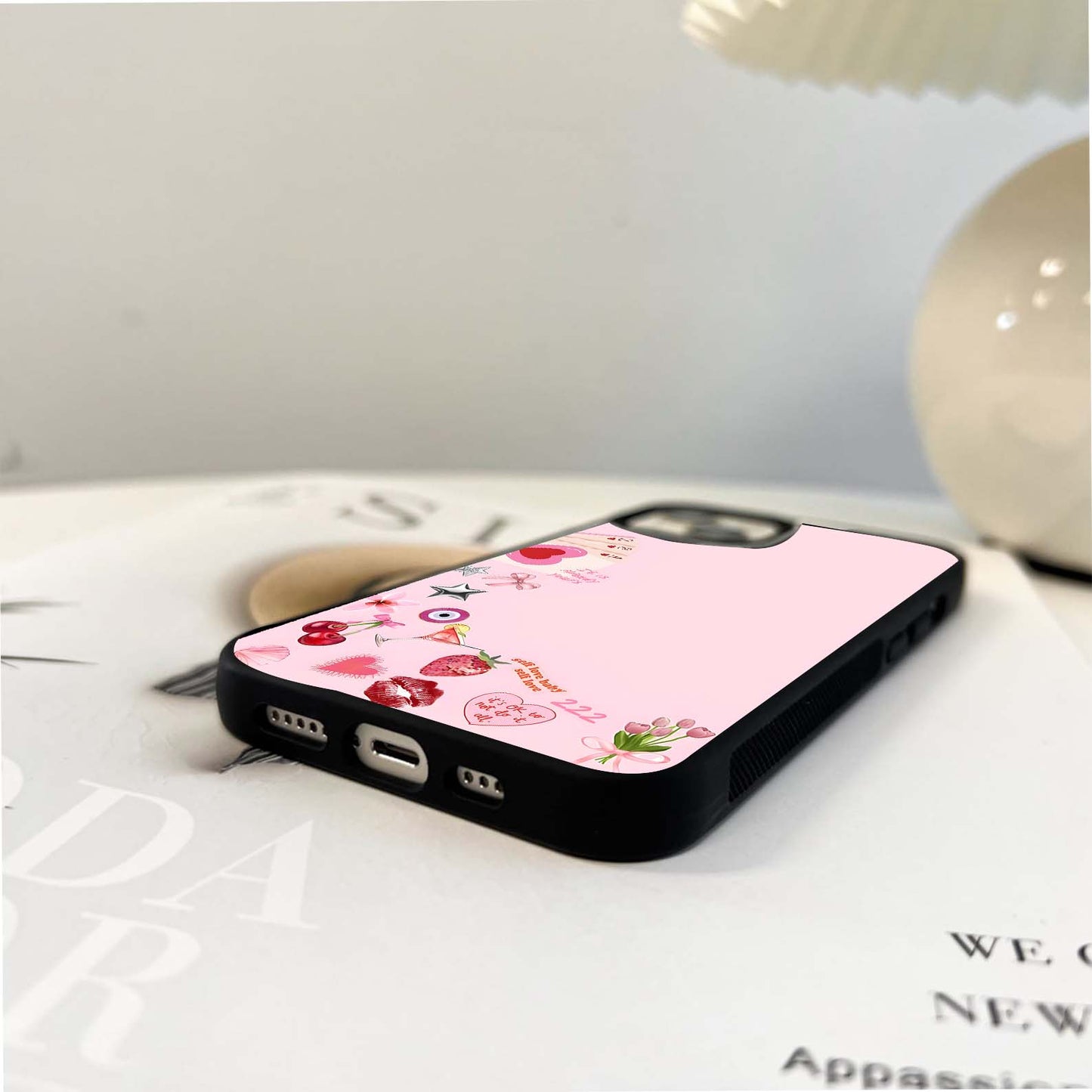 Blush Self Love Glass Case