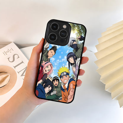 Naruto Ninja Friends Glass Case