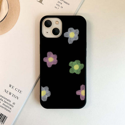 Crayon Flower Play Glass Case