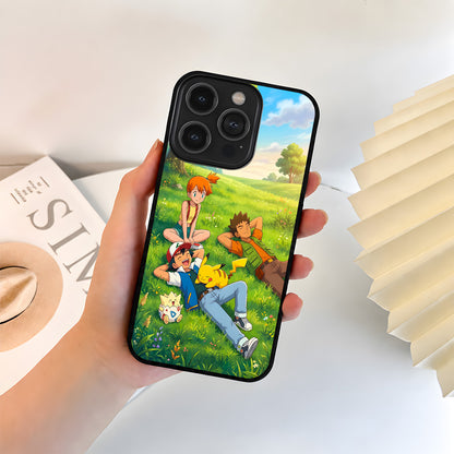 Pokemon Peaceful Picnic Glass Case