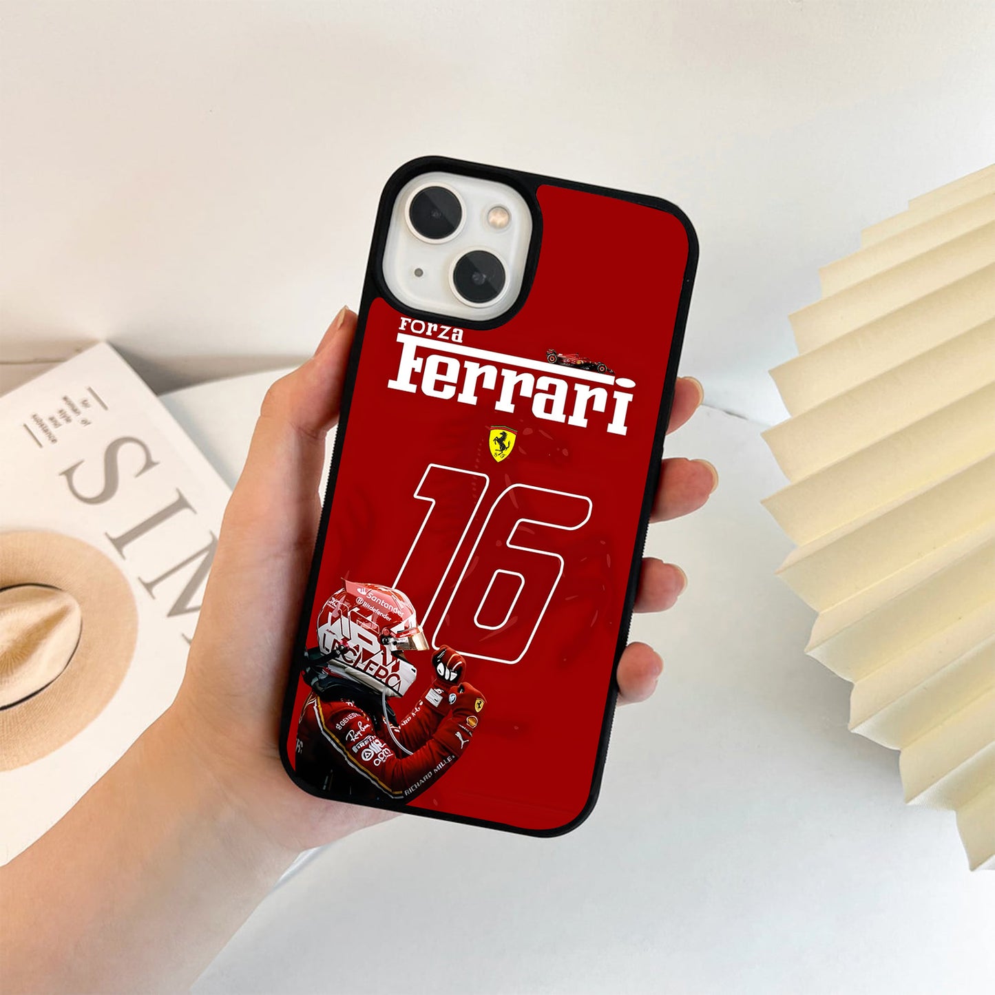 Charles Leclerc Racing Spirit Glass Case