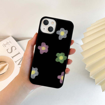 Crayon Flower Play Glass Case