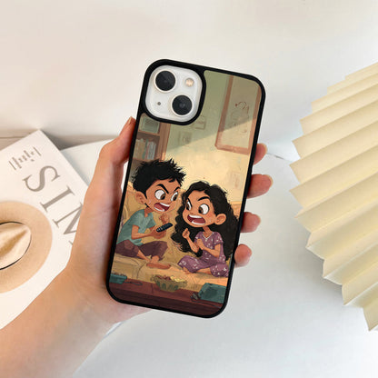 Endless Sibling Arguments Glass Case