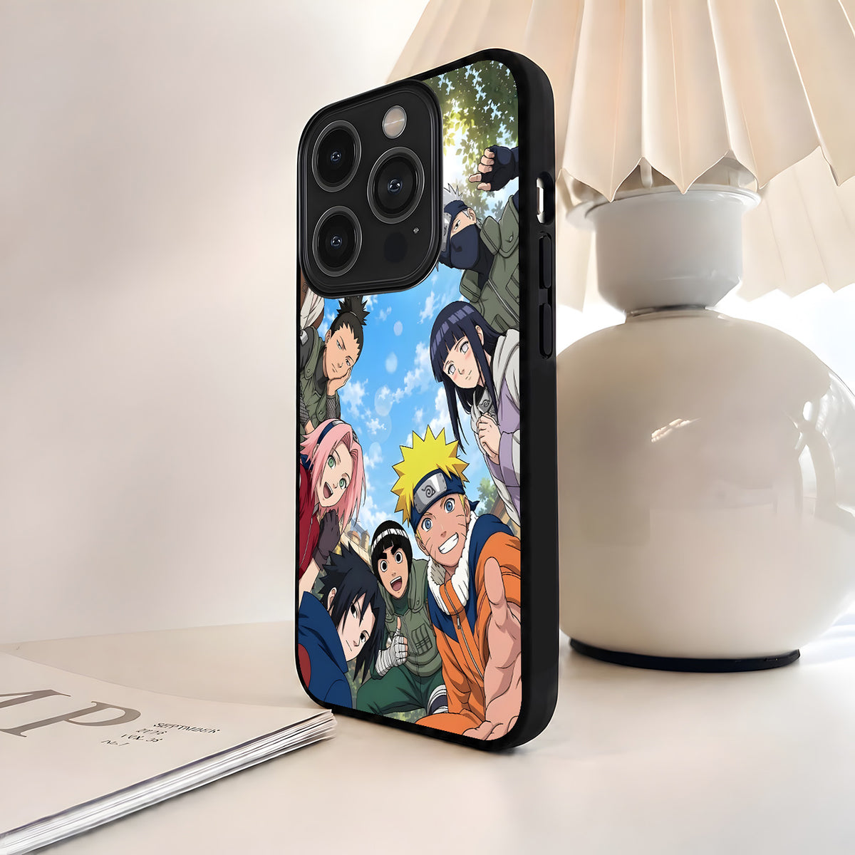 Naruto Ninja Friends Glass Case