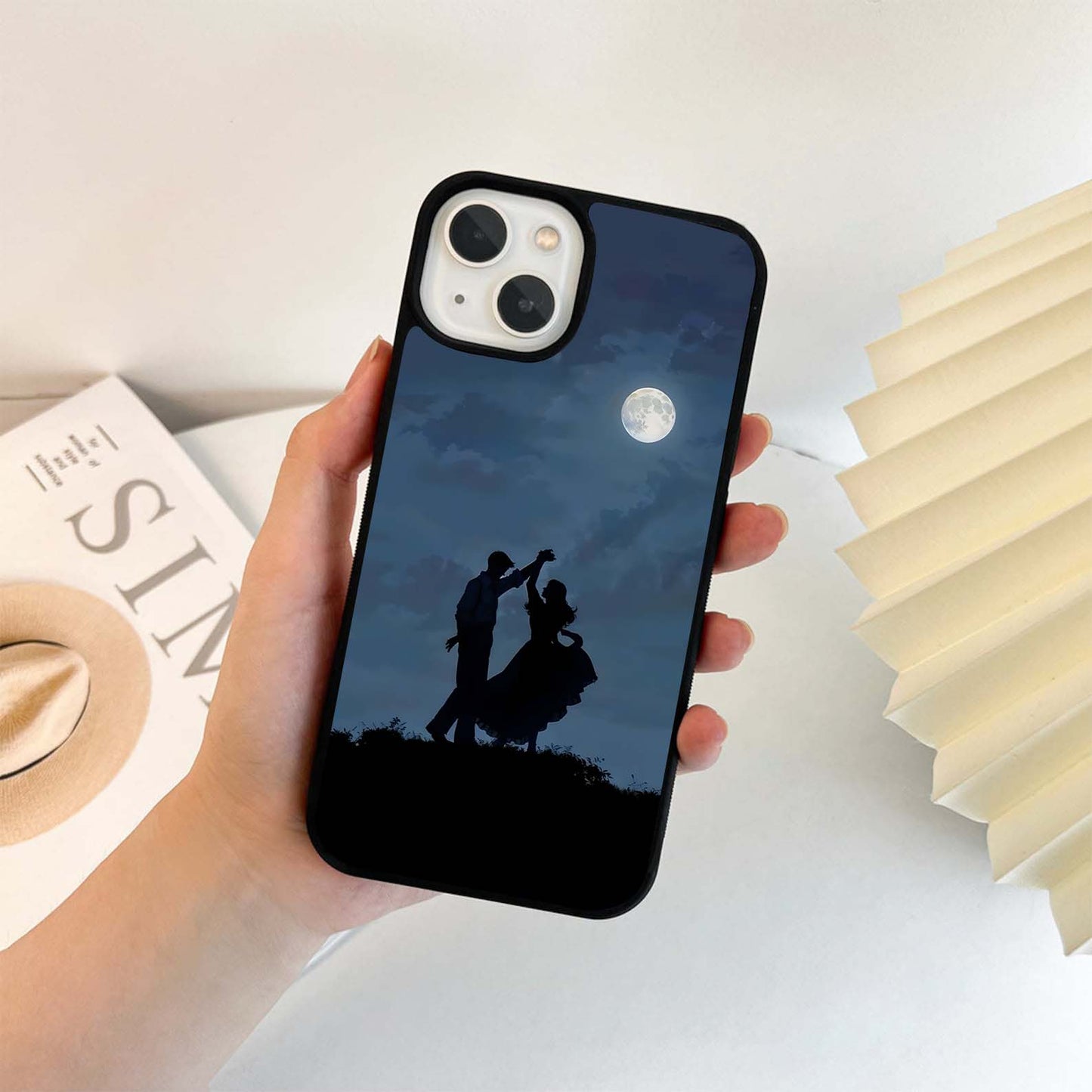 Couple Goal Scenery Glass Case