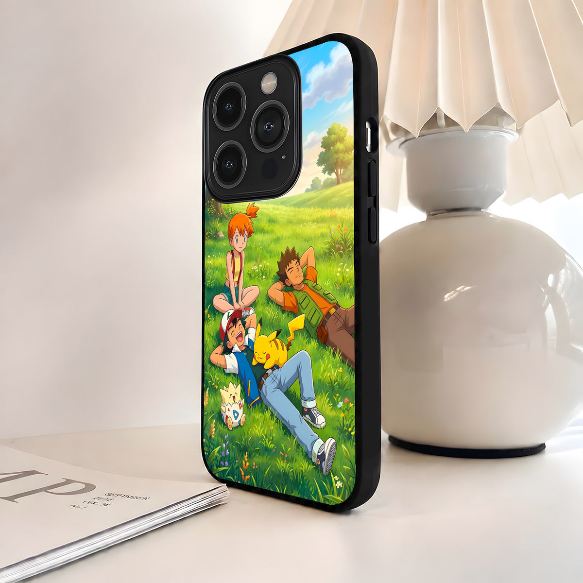 Pokemon Peaceful Picnic Glass Case