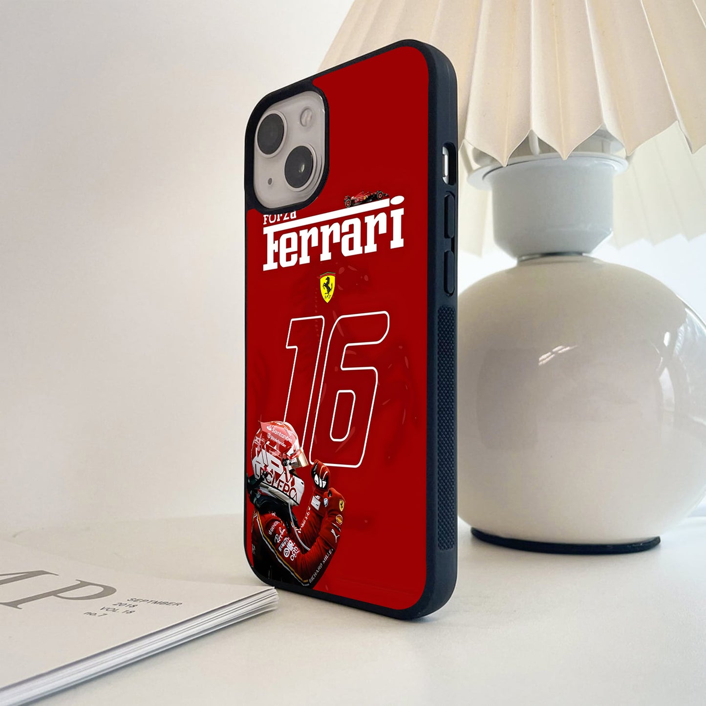 Charles Leclerc Racing Spirit Glass Case