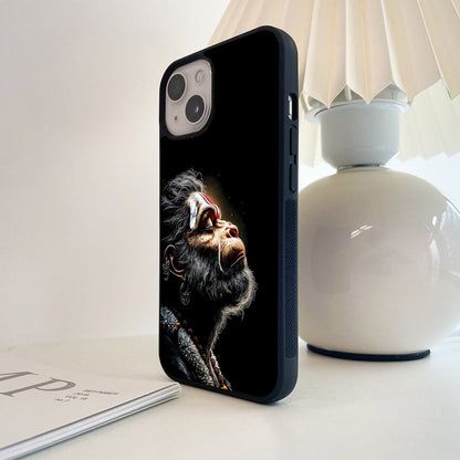 Jai Shri Ram Hanuman Glass Case