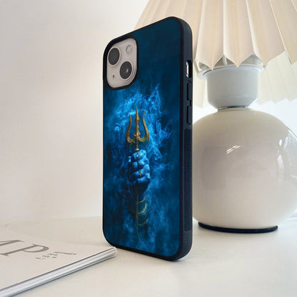 Divine Trishul Power Glass Case