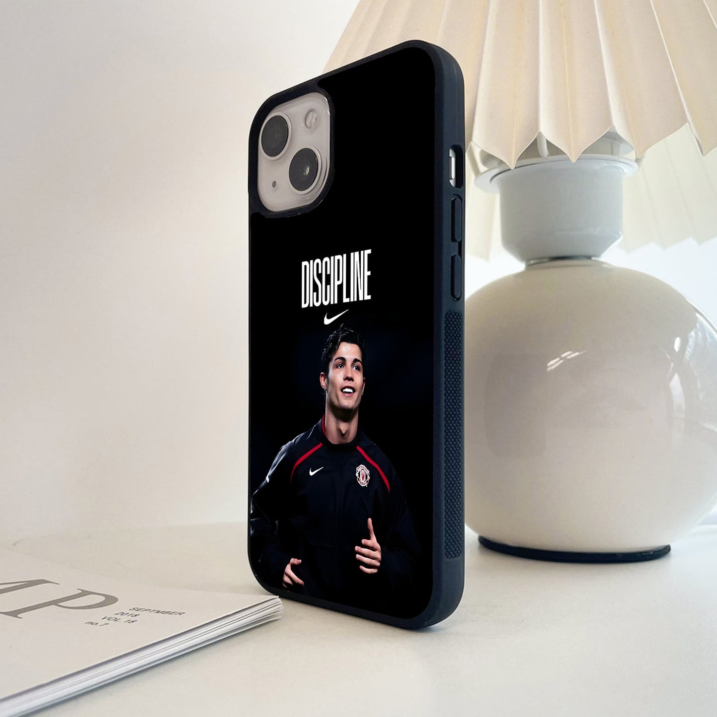 Ronaldo Discipline Football Legacy Glass Case