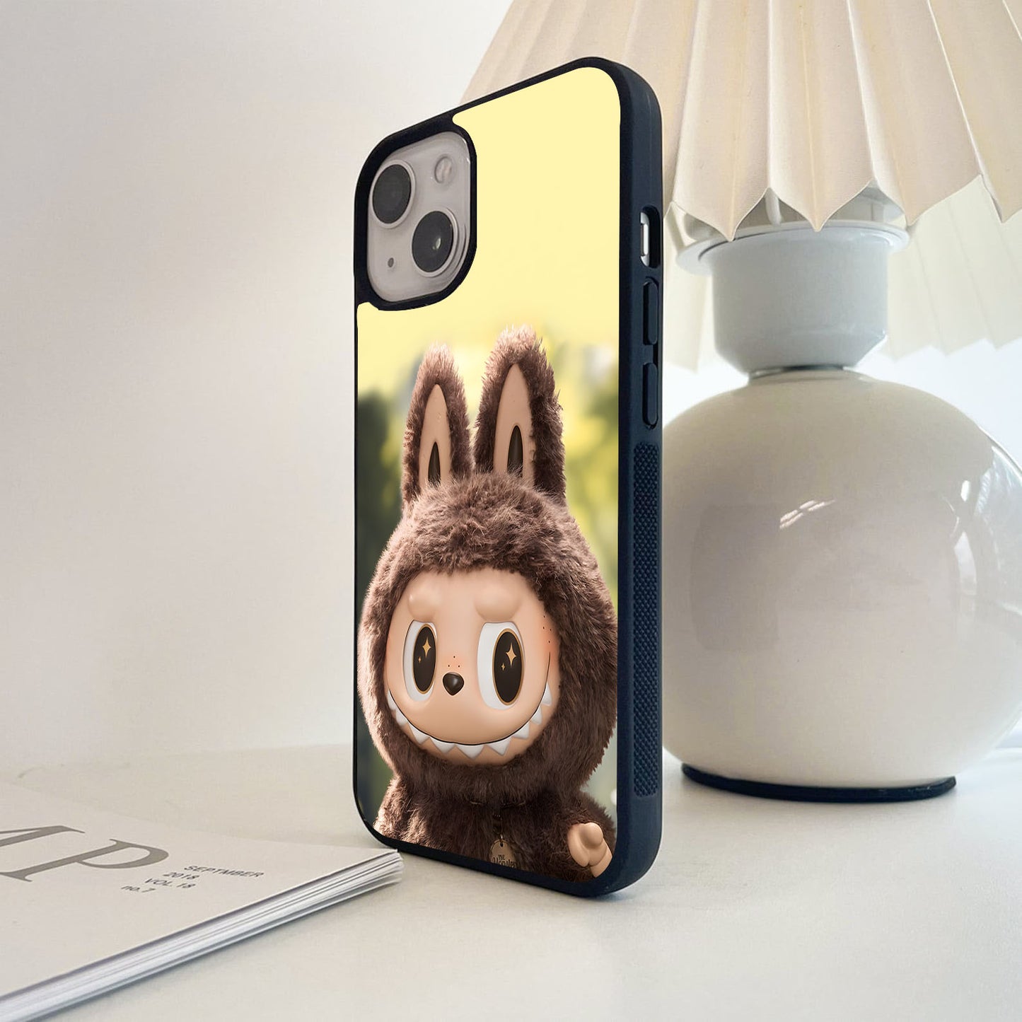 Cute Little Labubu Glass Case