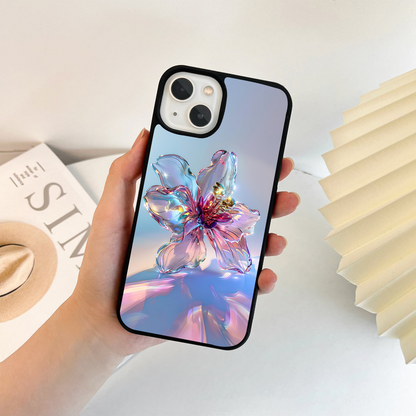 Glass Petal Shine Glass Case