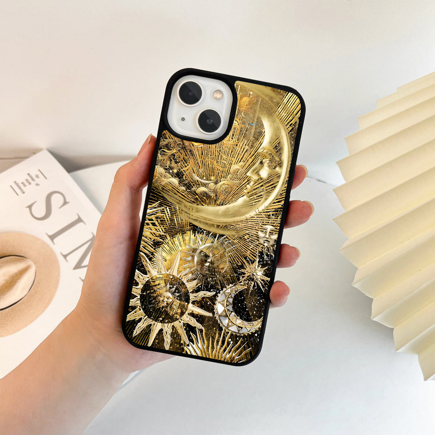 Celestial Harmony Goldan Glass Case