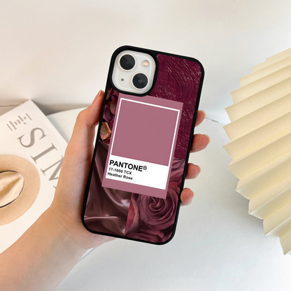 Pantone Heather Rose Glass Case
