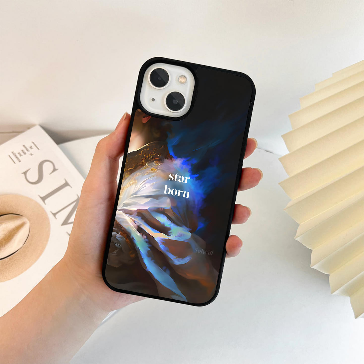 Born Of Stars Glass Case